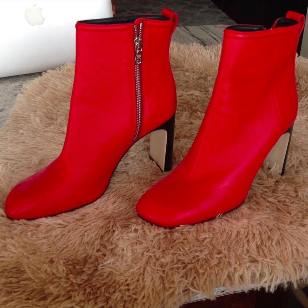 Rag & Bone Ellis Red Boots - Picture 4 of 5
